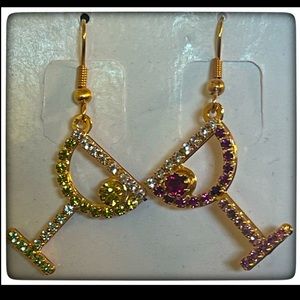 Lunch at the Ritz Cocktail Baubles Earrings